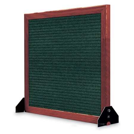United Visual Products Indoor Enclosed Combo Board, 48"x36", Bronze Frame/Black & Keylime UVCB4836BZ-BLACK-KEYLIME